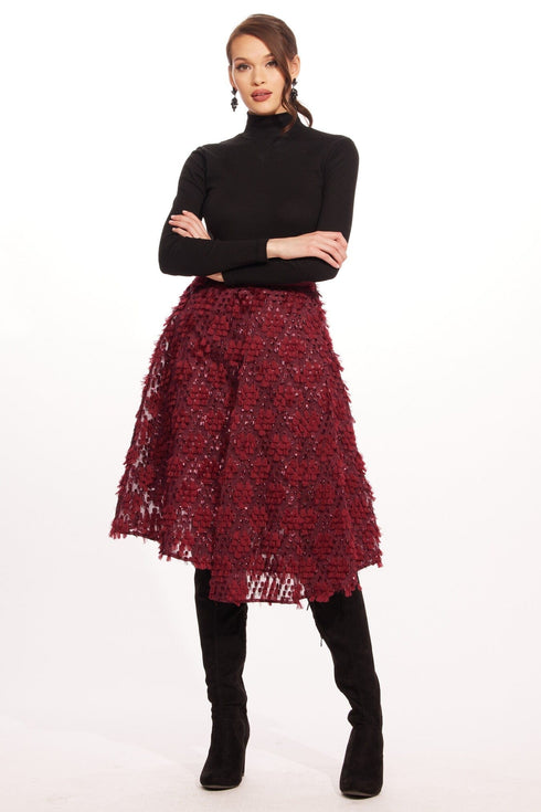 Dion Skirt – Sangria Fizz